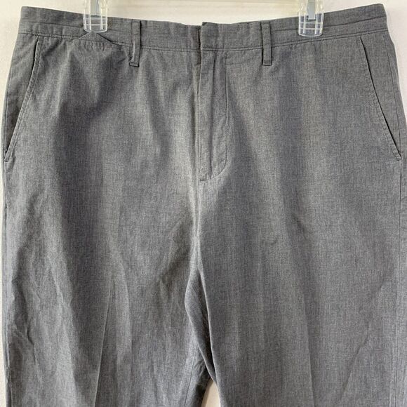J. Crew Chino Pants Men 34X32 Grey Casual Lightweight Cotton Trousers Pockets - Picture 7 of 16